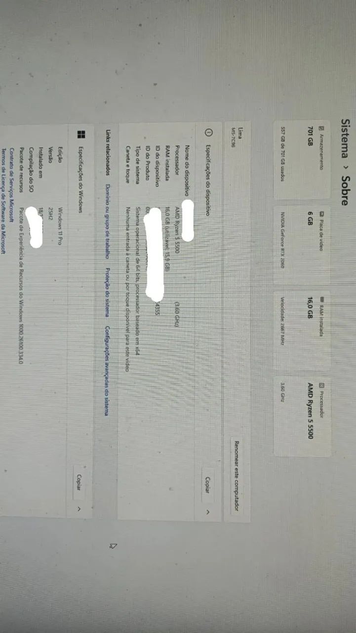 PC GAMER Ryzen 5 5500 RTX2060