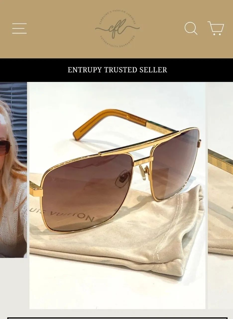 Vende se óculos da Louis Vuitton  - Foto 4