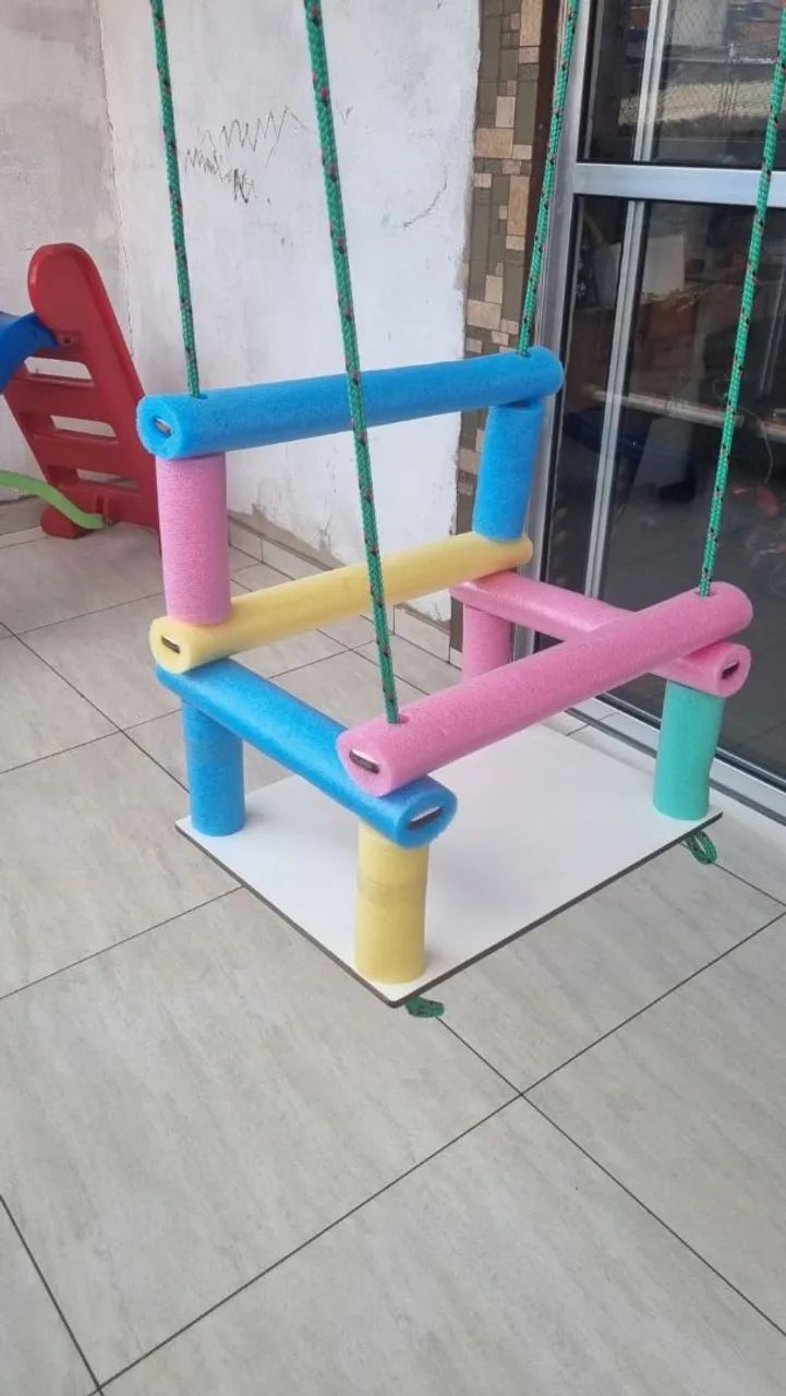 Balanço infantil revestido com espumas. - Foto 6