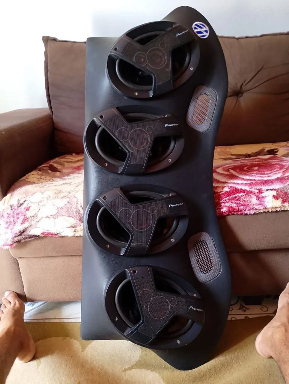 Som flet, com ab2000 e som Pioneer que ler dvd