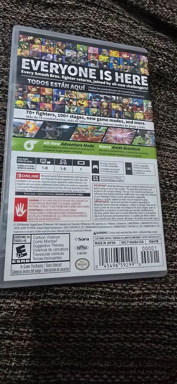 Super Smash Bros ULTIMATE Nintendo Switch - Foto 4