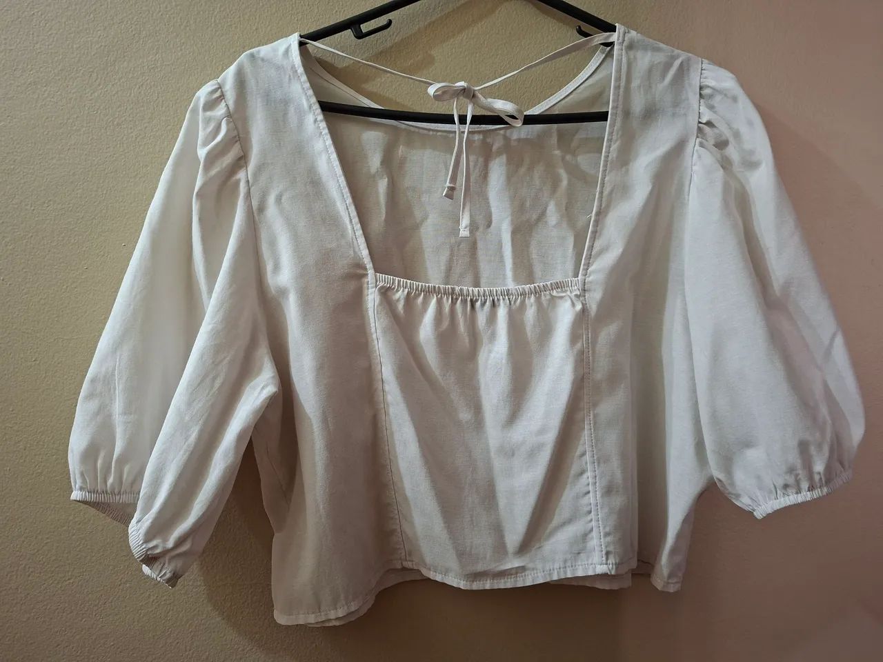 Blusa branca  - Foto 3