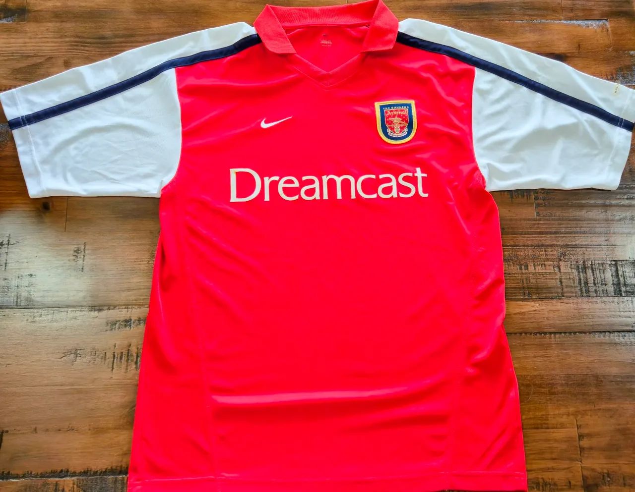 Camisa Arsenal Nike Antiga Dreamcast - Original - Relíquia