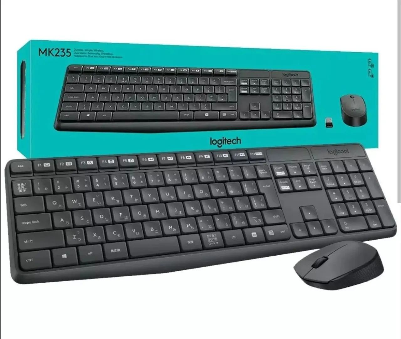 2 Kit teclado c/ mouse - Logitech 
