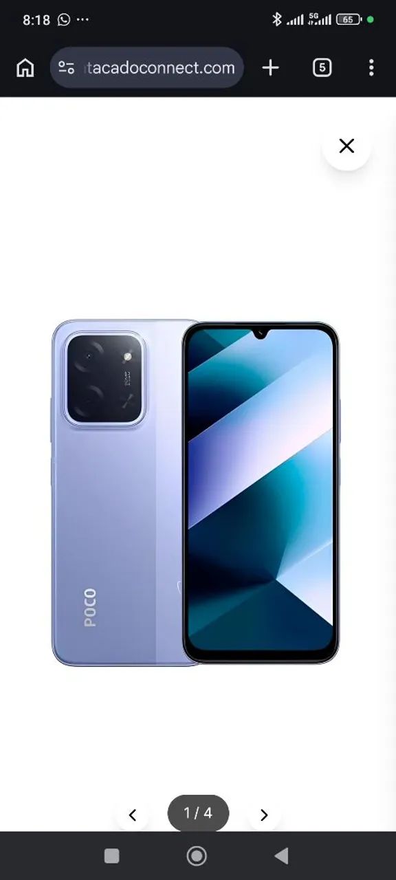 Poco C 85 128GB 6 RAM 