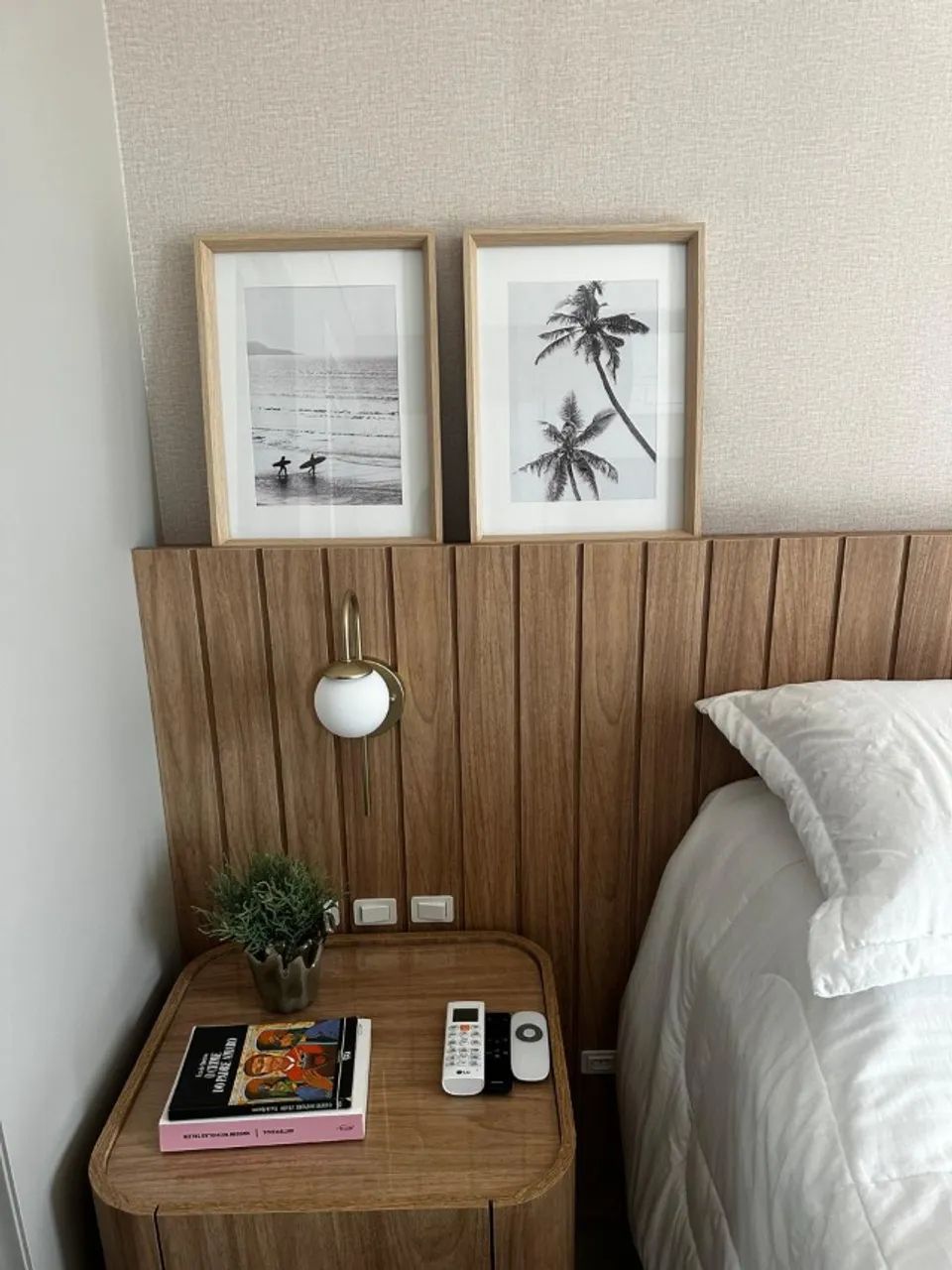 2 Móveis de cabeceira de cama madeira - Foto 3