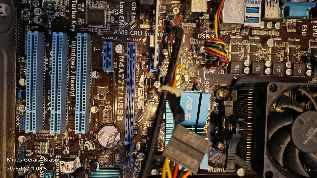 Computador Amd Phenom II x4 850 - Foto 3