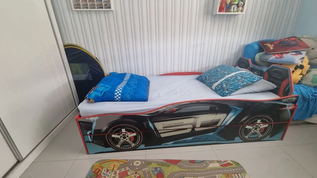 Bicama Carro Tornado sem colchão 