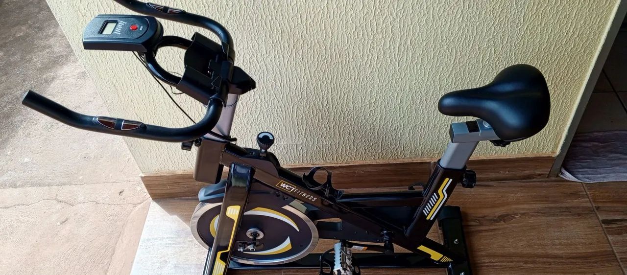 Bicicleta spinning com roda de inércia de 13kg - Foto 2