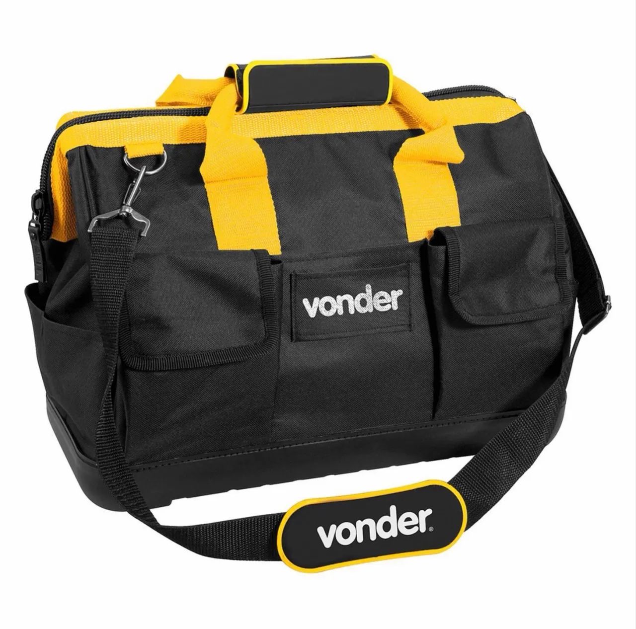 Bolsa para Ferramentas Vonder Preta e Amarela - Nova - Foto 2