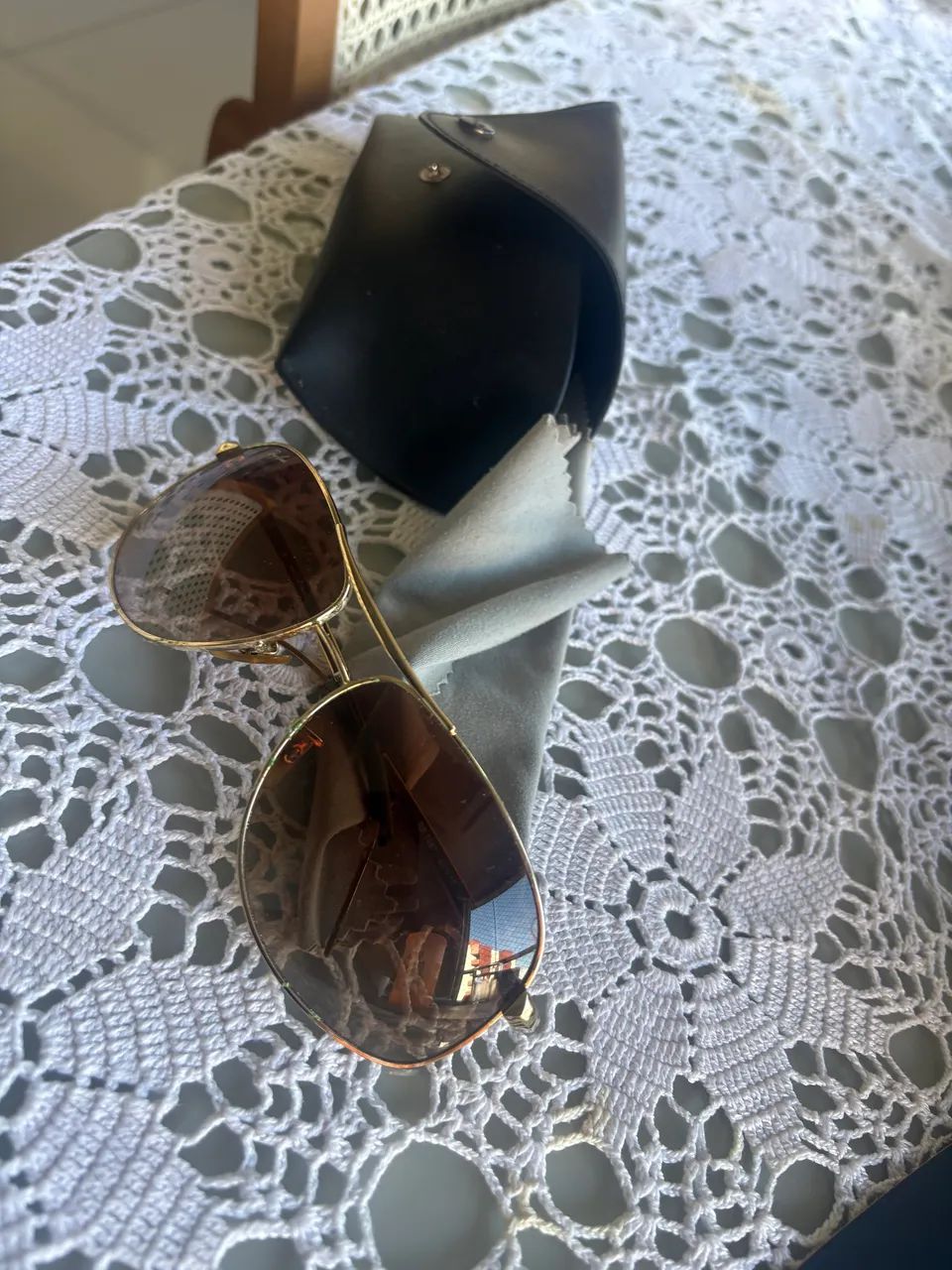 Óculos de Sol Estilo Ray-Ban - Completo ?  ? R$ 99,99