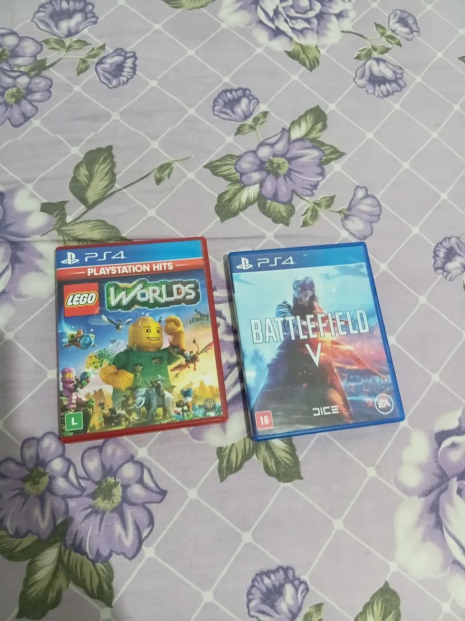 Jogos de ps4 bf5 e Lego Words