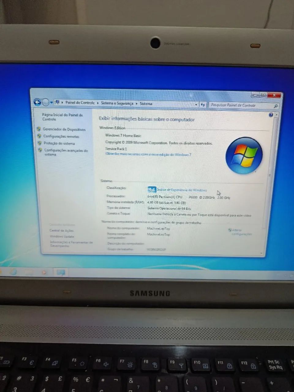 Notebook Samsung troco por celular  - Foto 3