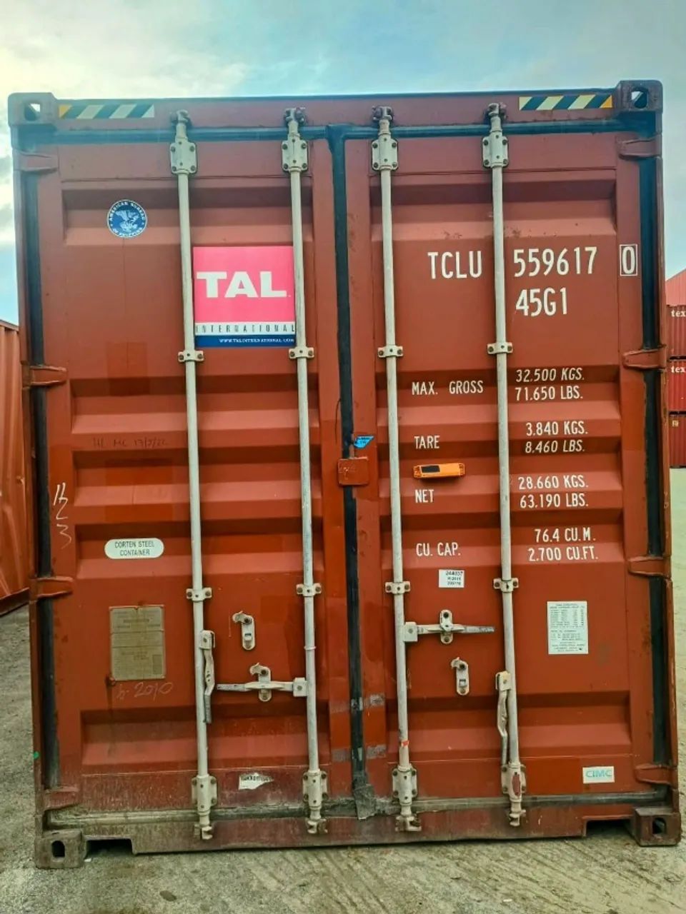 Container para estoque!