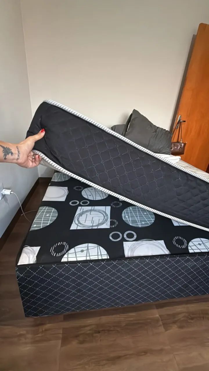 cama box + colchao - Foto 3