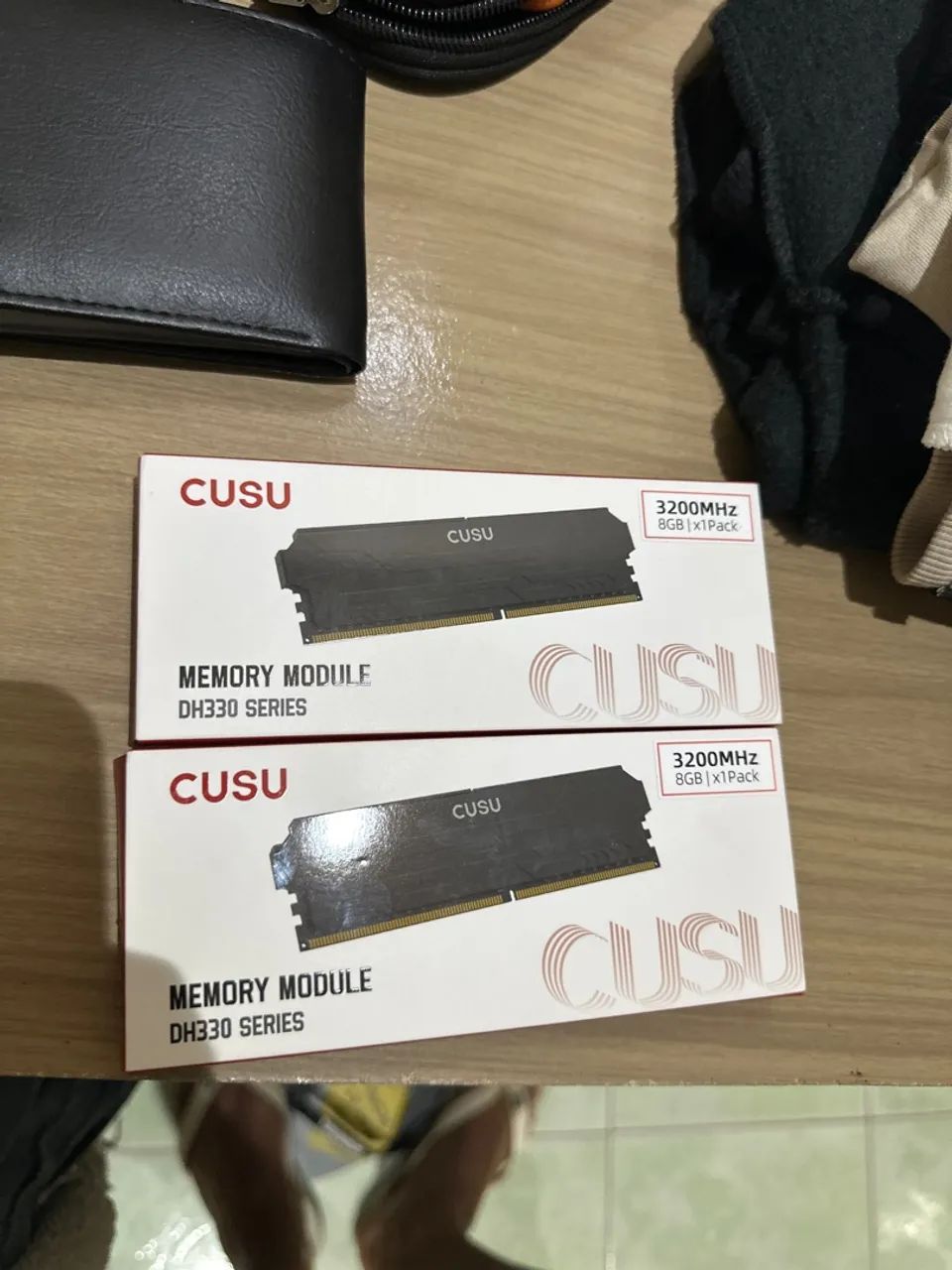 MEMÓRIA RAM CUSO 2x8gb 3200Mhz
