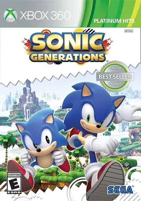 Sonic Generations Xbox 360 One Series