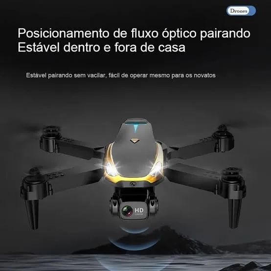 Mini Drone Tesla Dual Câmera 50x Zoom anti Quedas - Foto 3