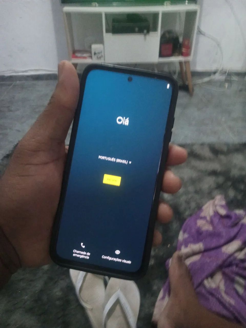 Celular semi-novo 