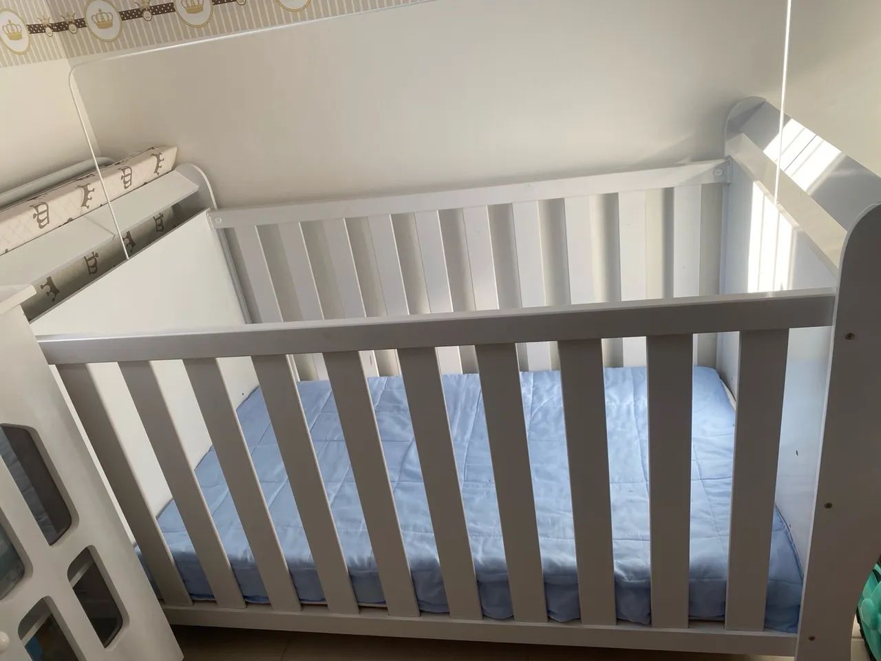 Berço infantil Com Colchao - Ótima oportunidade - Foto 4