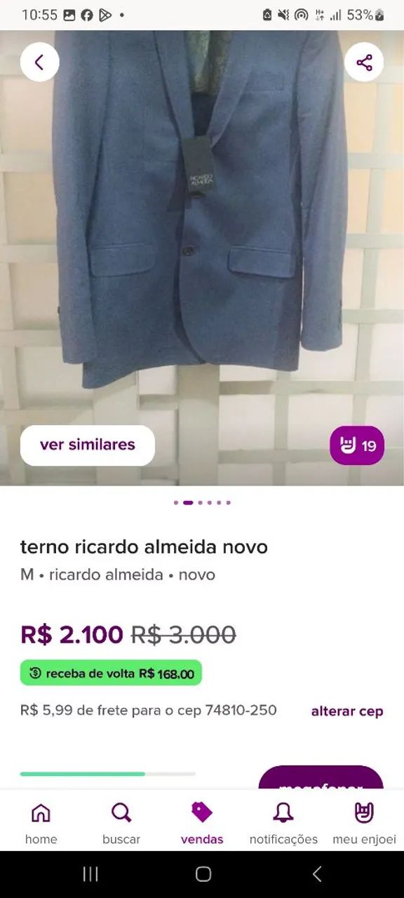 Terno Ricardo Almeida 