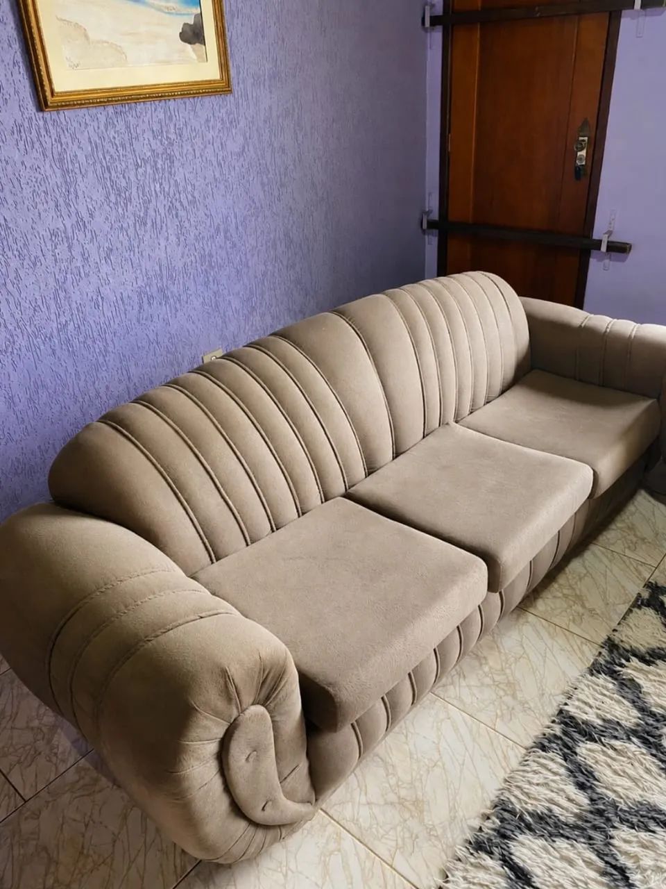 Conjunto 2 Sofás em Bom Estado - Foto 3