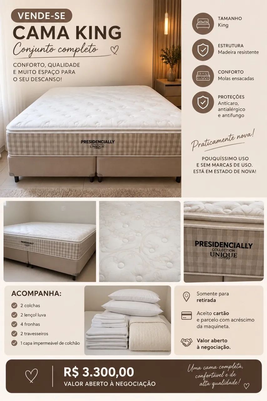 Cama King Size - Foto 2
