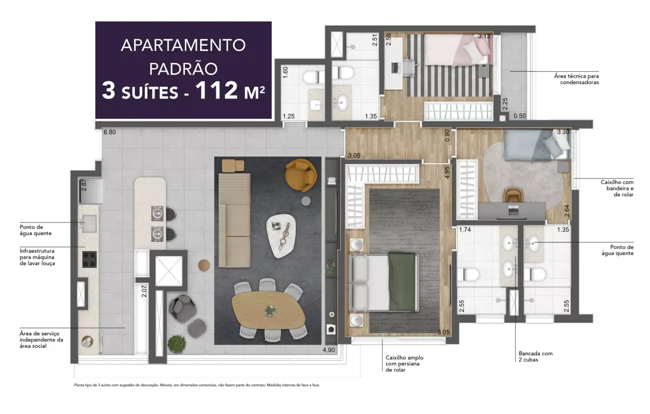 PLANTA 112m²