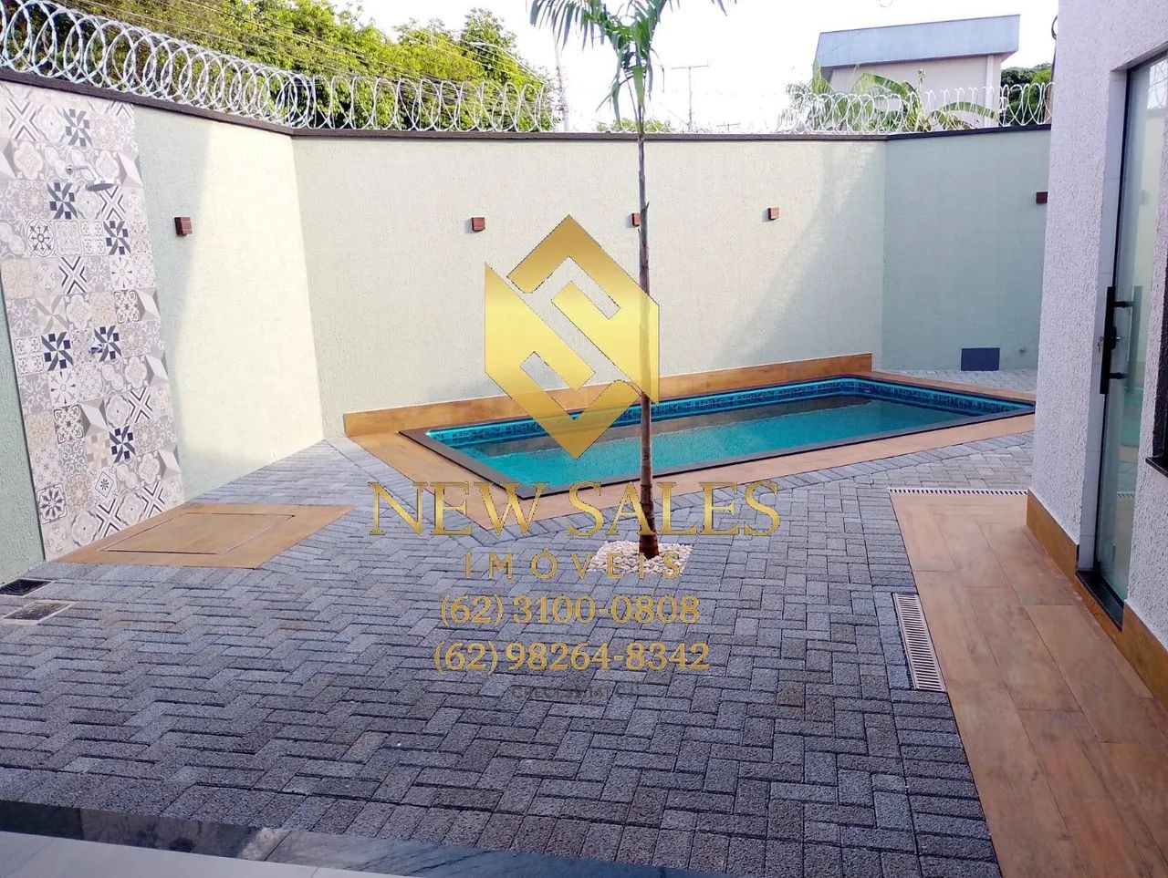 Casa com 3 Quartos sendo 1 Suíte - Piscina - Setor Brisas da Mata - Foto 3
