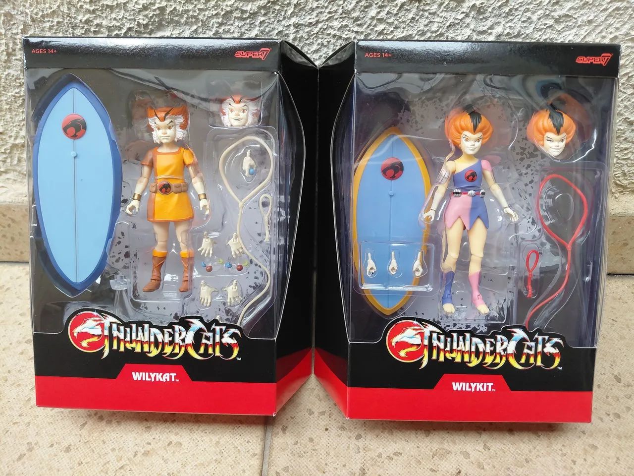 Thundercats super7 Lote Wilykit e Wilykat - Foto 3