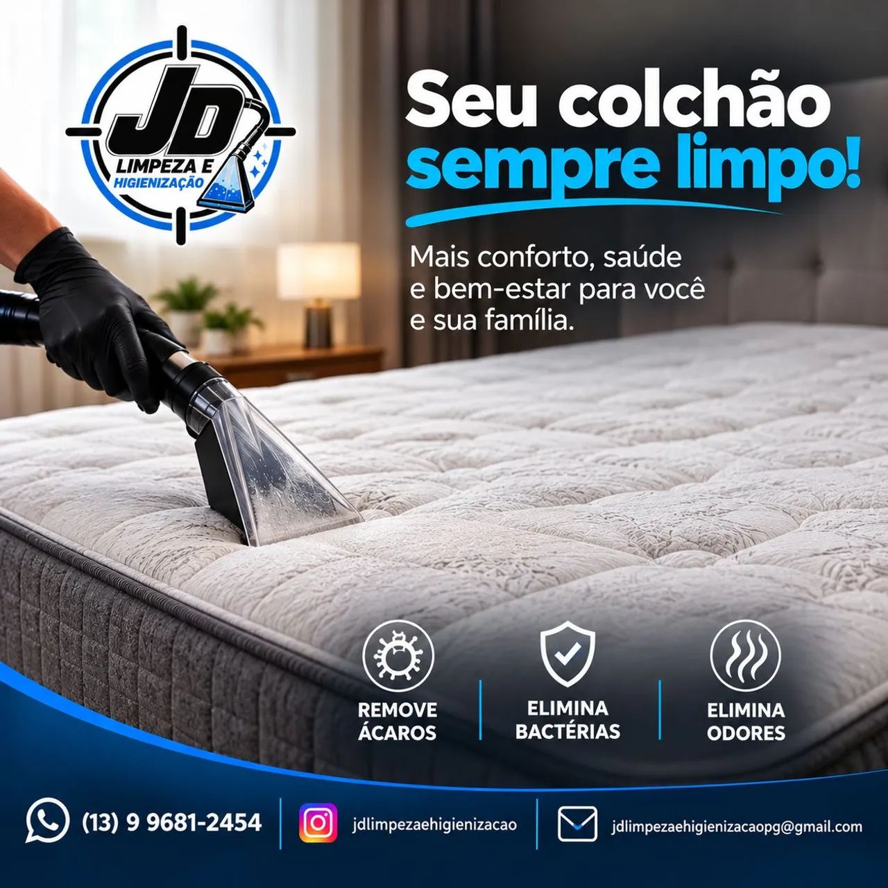 Limpeza e Higienização de estofados - Foto 3