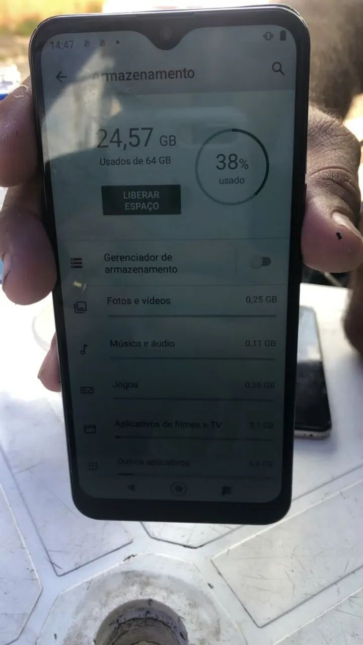 Smartphone LG k22+ / 64 memória / 4 de Ram - Foto 3