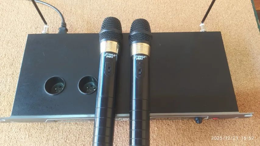 Microfone sem fio Pyle Pro trazido dos EUA - Foto 3