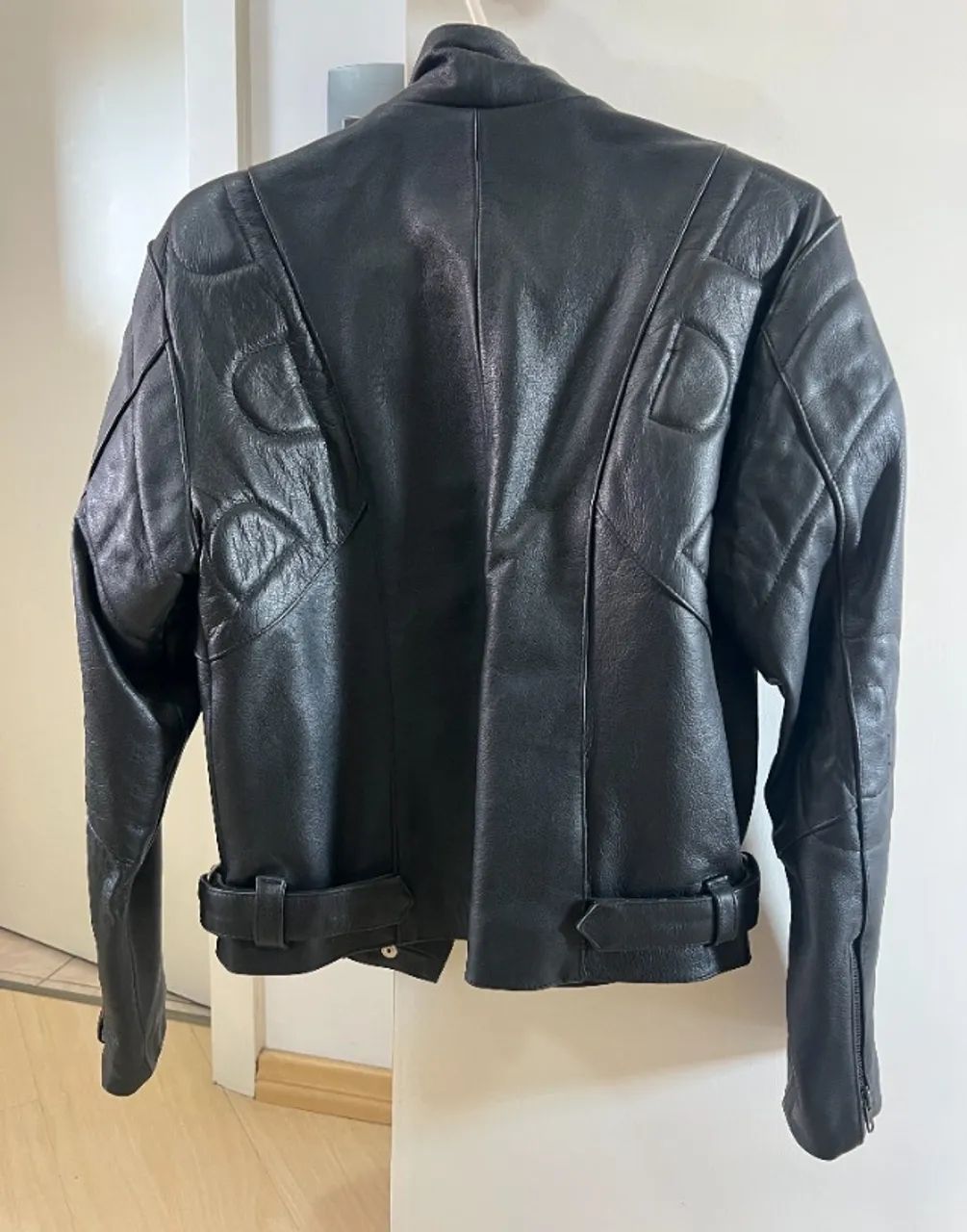 jaqueta biker couro feminina - Foto 2