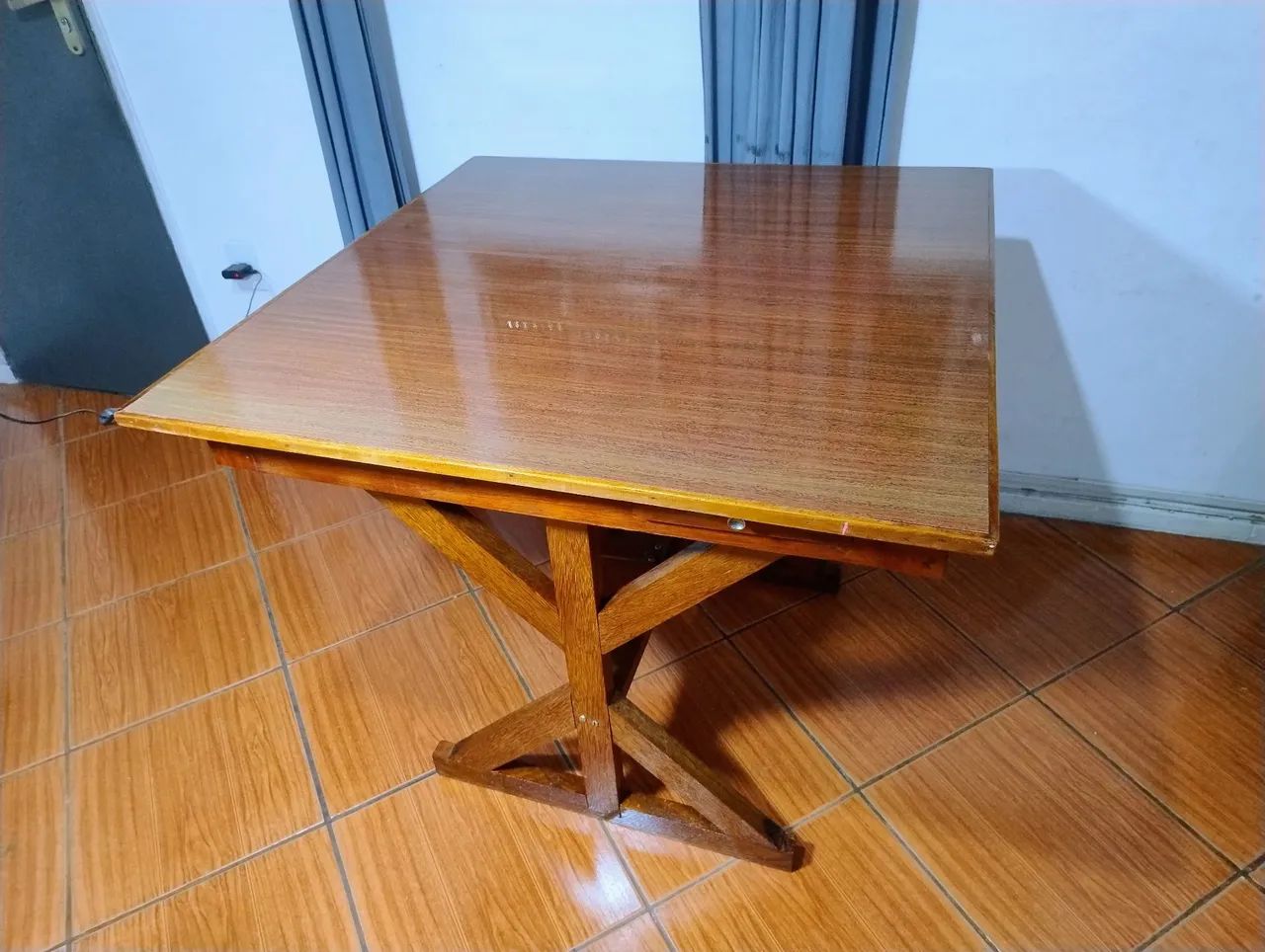 Mesa de jogos madeira maciça  - Foto 2