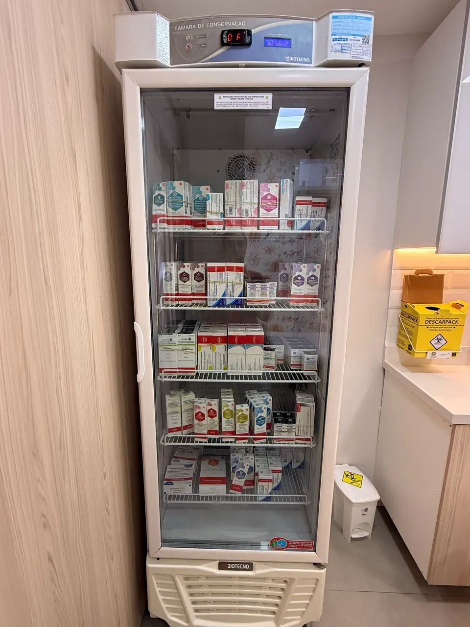 Câmara de vacinas Biotecno 400 l
