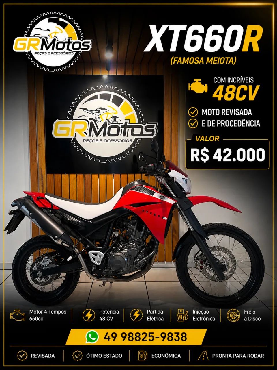 Xt660 meiota