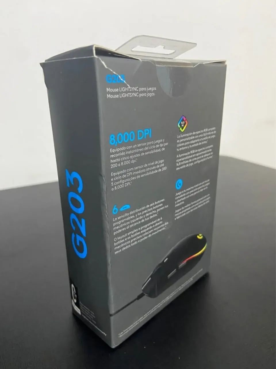 Mouse Gamer Logitech G203 - Foto 2