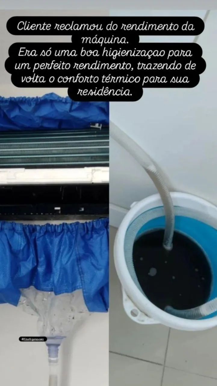 Higienização de ar condicionado. - Foto 5