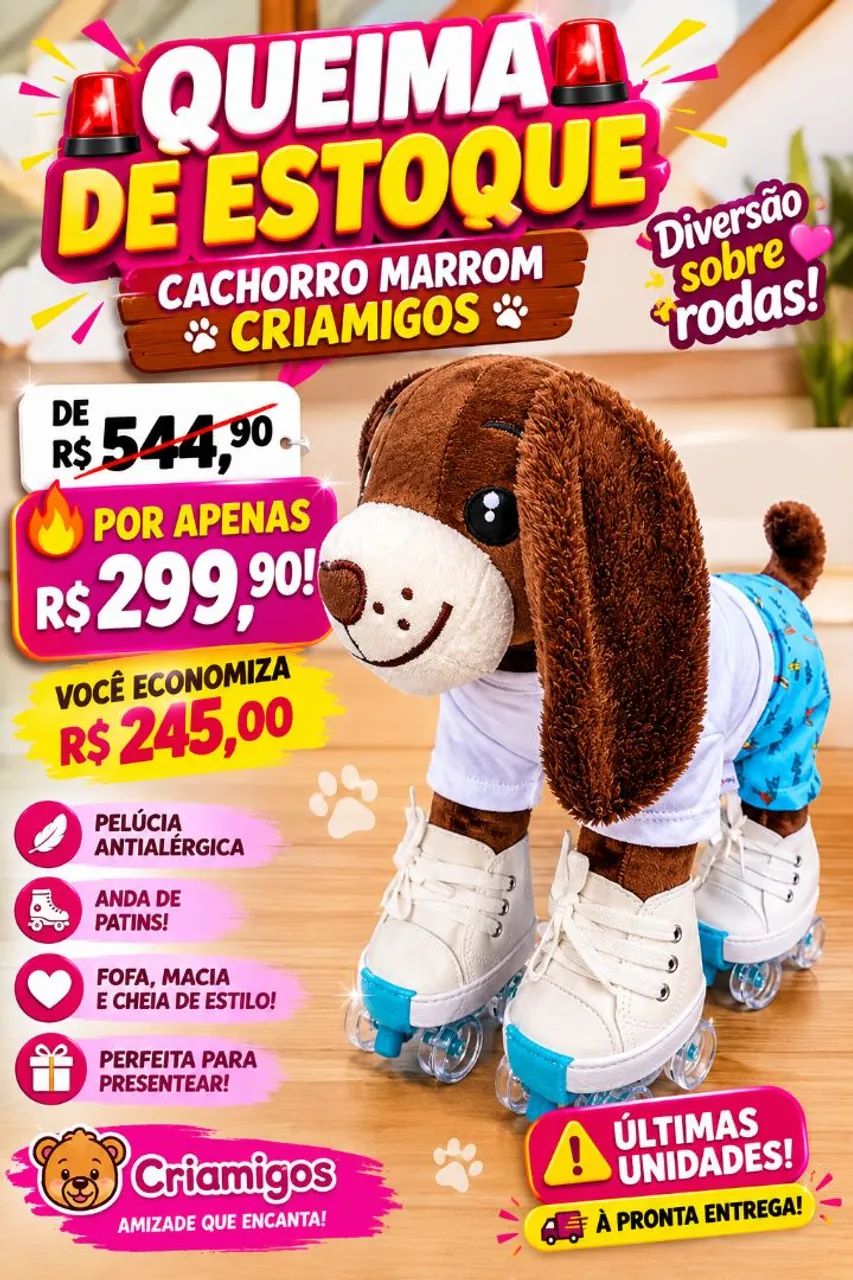 Pelúcias Criamigos  - Foto 3