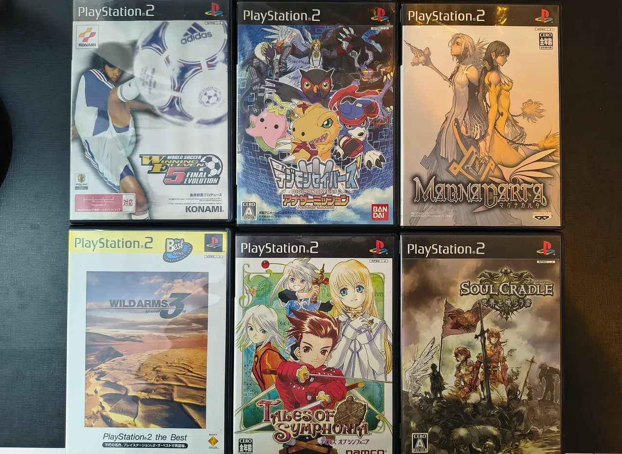 Coleção jogos PS2 Playstation 2 Japonês  - Foto 5