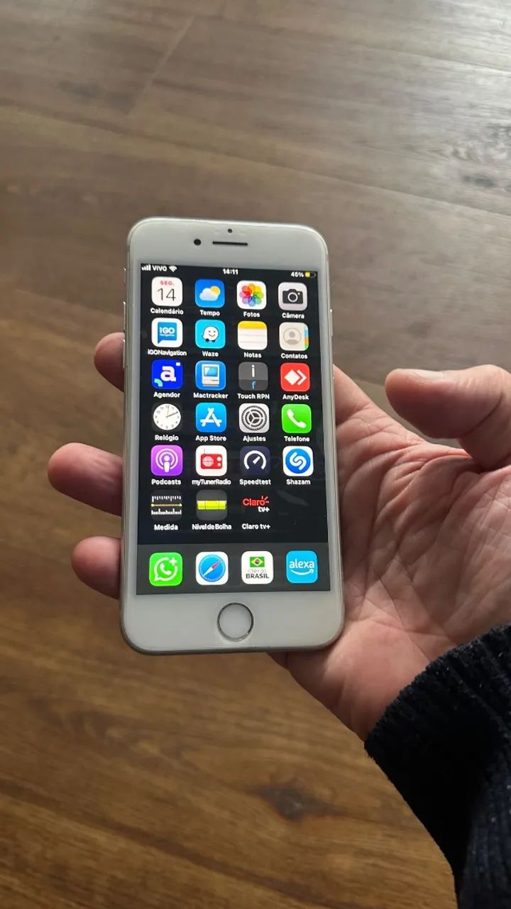 Iphone 7 128 Gb Prateado - Ótimo Estado! (Usado) - Foto 5