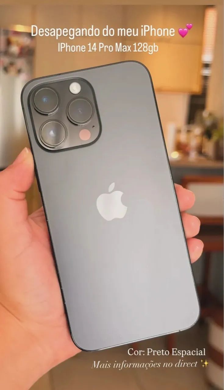 iPhone 14 Pro Max 128gb único dono