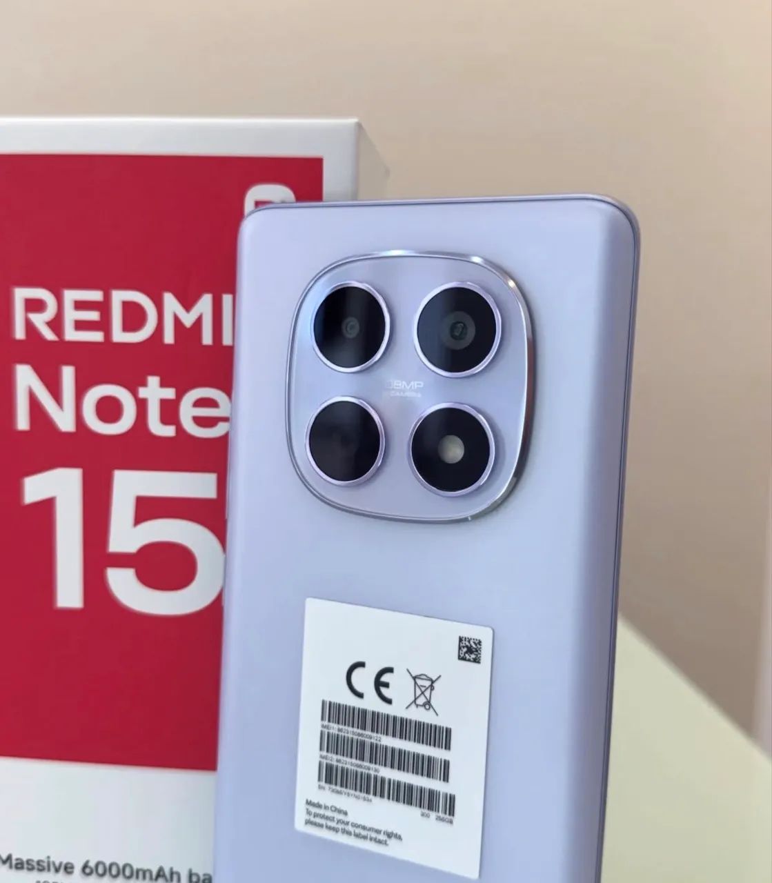 Redmi Note 15 5G 8Ram 256 GB Cinza e Verde