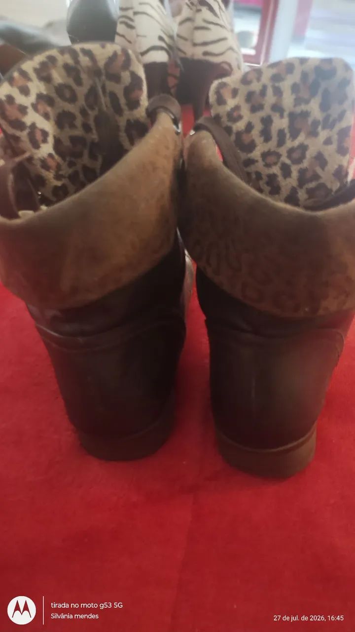 Bota cano curto 