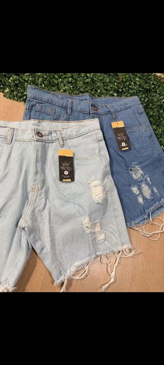 bermudas jeans mairicinho destroyd  - Foto 2