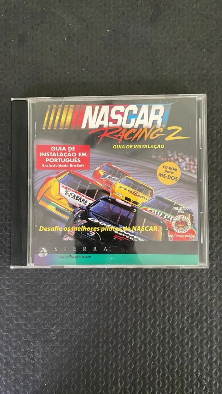 Jogo Nascar Racing 2 Pc Cd-rom Original 
