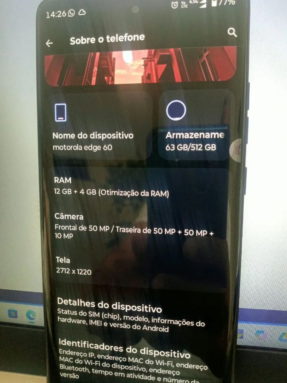 Edge 60 -12/512 Gb - Foto 3
