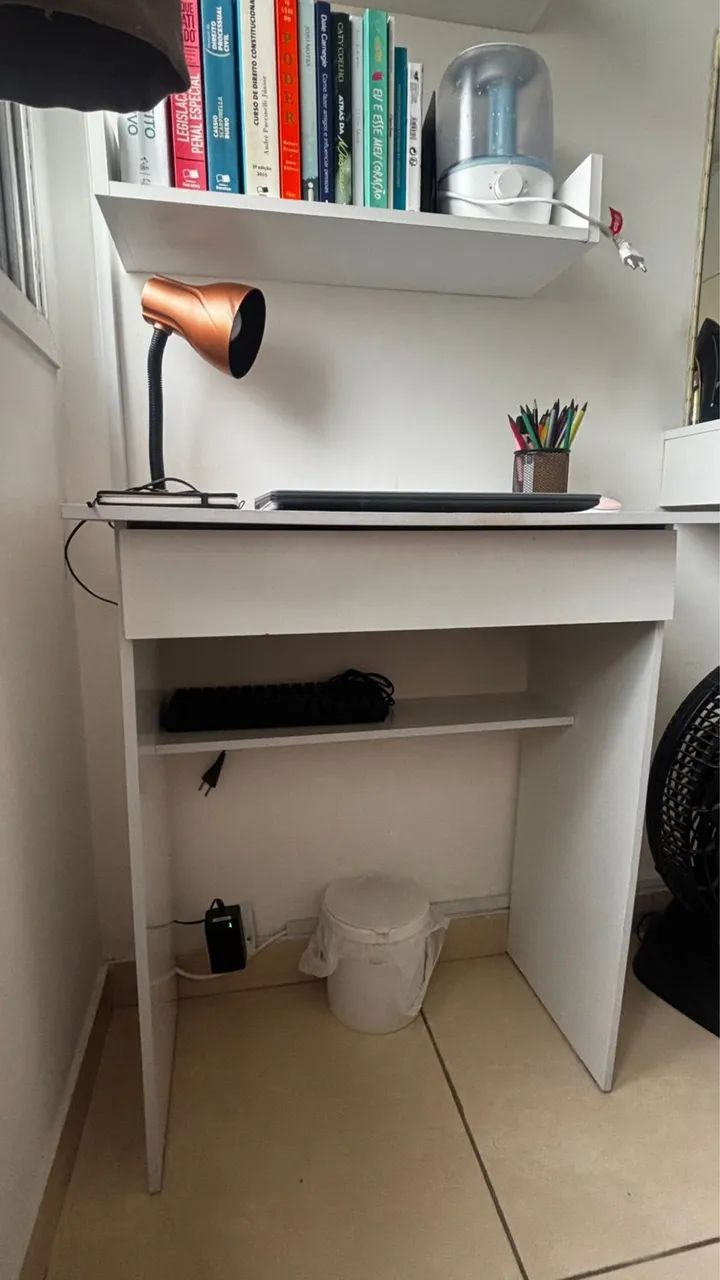 ? Mesa para Estudo + Prateleiras - NOVAS! ? - Foto 3