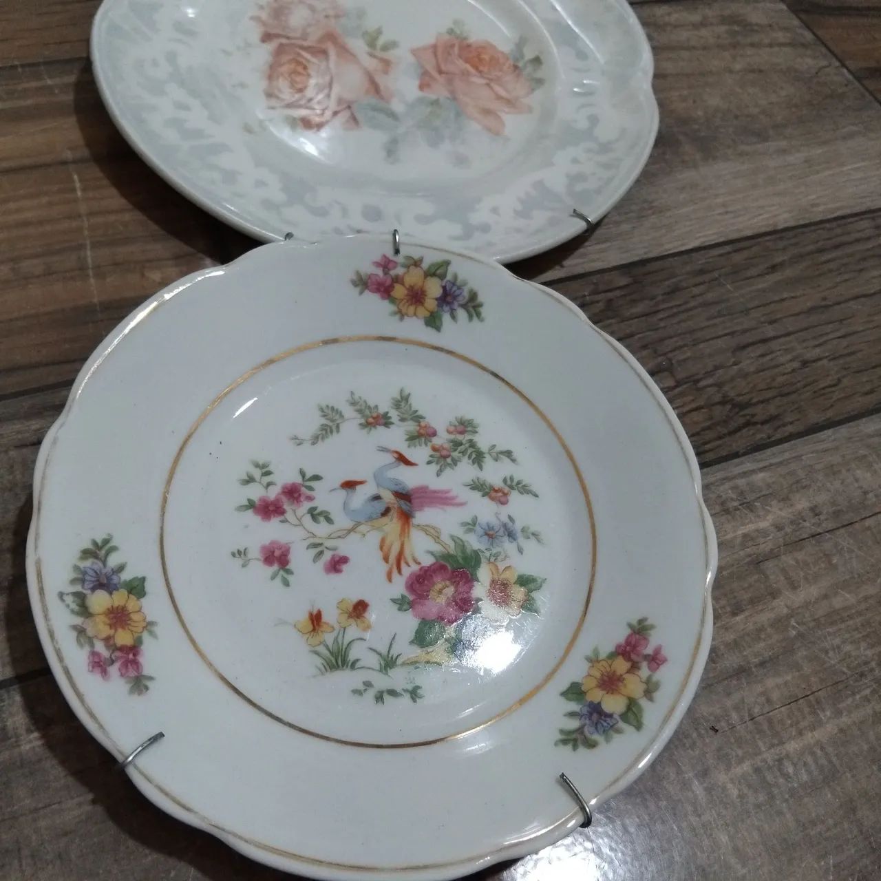 3 pratos de parede porcelana  - Foto 4